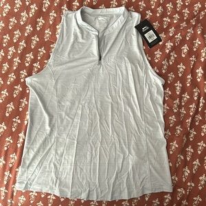 Slazenger Youth XL Sleeveless Golf Dress Dark Gray Light Gray V Neck